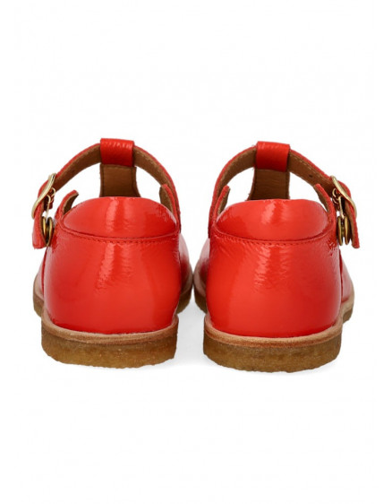 Mary Jane with die-cut hearts Coral 3