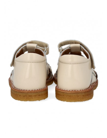 Sandal with floral details Buttermilk 4