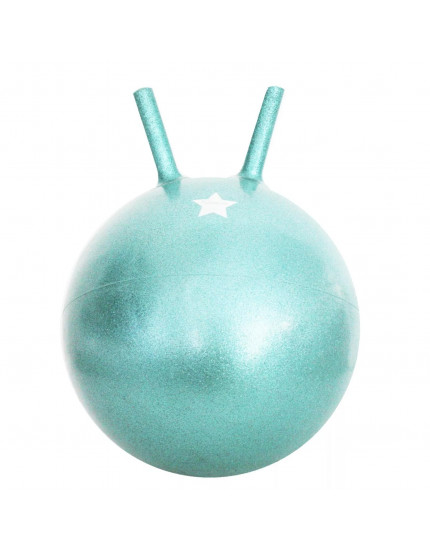 Glitter jumping ball – Green One Size