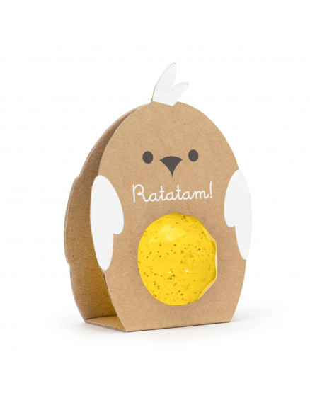 The Faceted Bird Bouncing Ball – Yellow 3