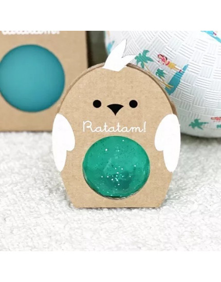 The Faceted Bird Bouncing Ball – Green One Size