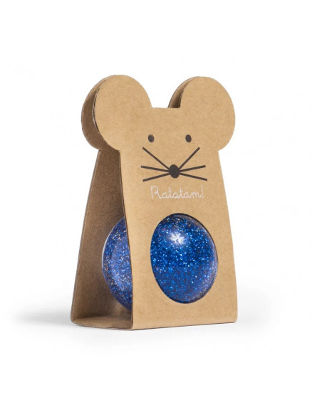 Glitter Mouse Bouncing Ball – Blue 3