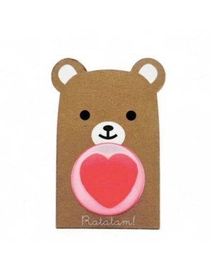 Bouncy Bear Ball – Pink One Size