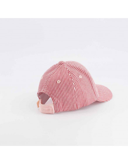 Super Cool Red Striped Cap Child 3