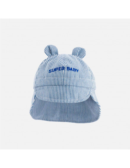 Super Baby Blue Baby Hat Child 2