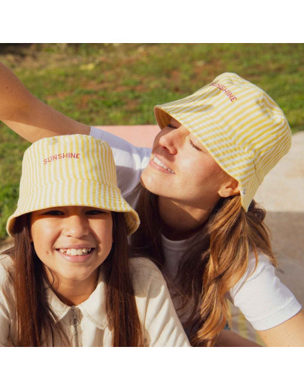 Sunshine Bucket Hat Stripe Child 6
