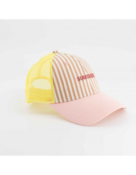 Sunshine Striped Trucker Cap Child 4