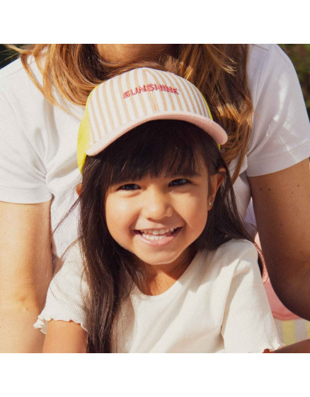 Sunshine Striped Trucker Cap Child 2