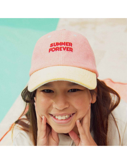 Summer Forever Pink Terry Cap Child 6