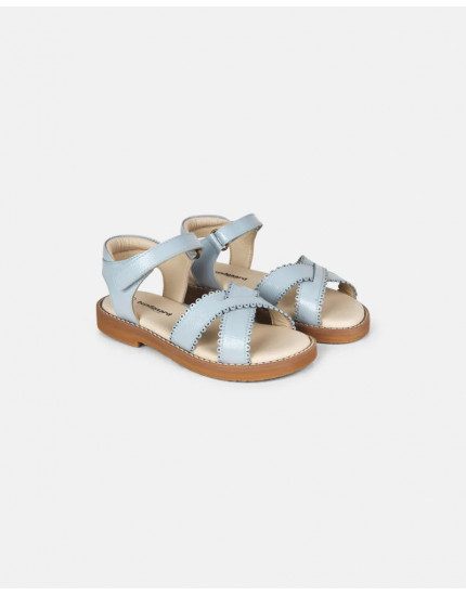 Laura Sky Blue Sandals 26