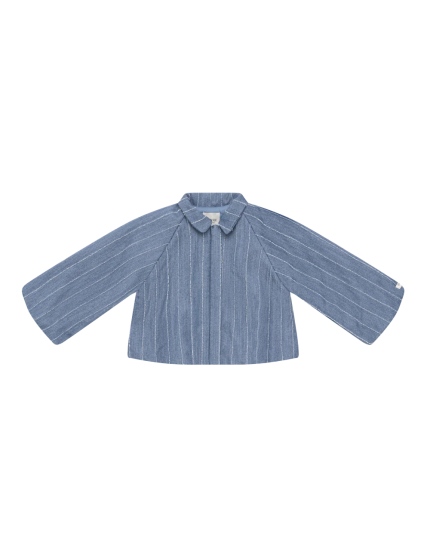 Cyran Jacket Foggy Blue Striped 2-3Y