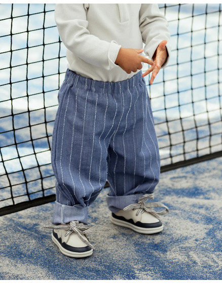 Штани Mink Foggy Blue Striped 4