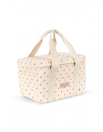 Carl Cooler Bag Navy Dots One Size