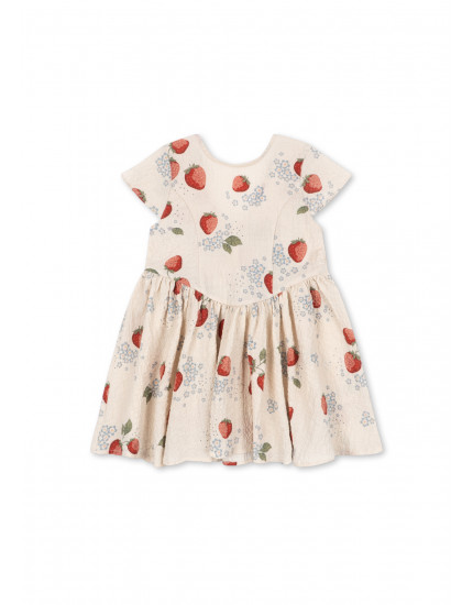 Ava Bow Dress Marmelade Sun 18M