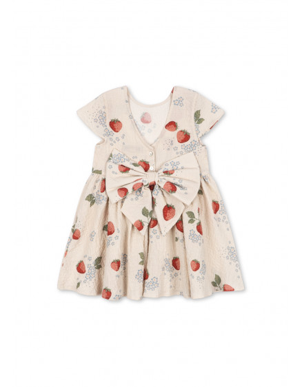 Ava Bow Dress Marmelade Sun 5