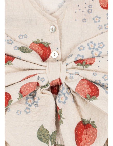 Ava Bow Dress Marmelade Sun 4