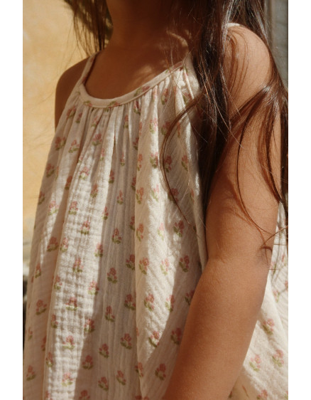 Coco Strap Dress Carta Rosa 4