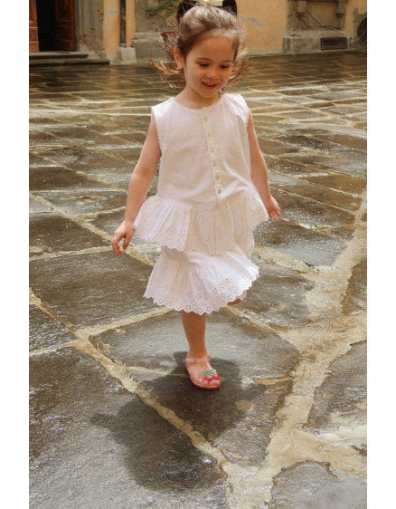 Evelina Dress Bright White 2