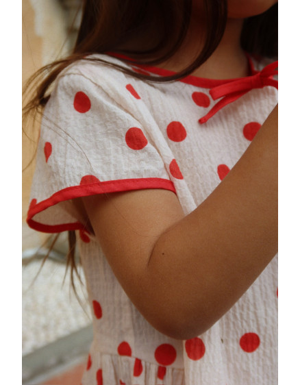 Vivo Dress Red Dot 4