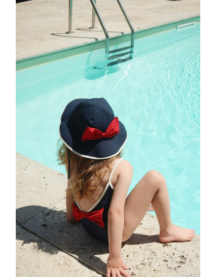 Bowie Swim Hat Navy Blazer 5