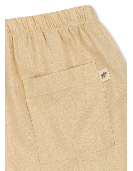 Franzen Linen Shorts Sea Mist  5