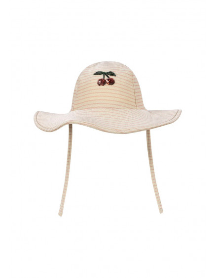 Jade Swim Hat Rose Stripe 2