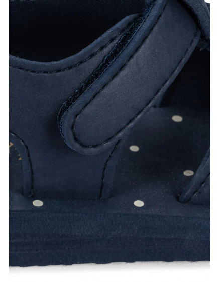Sable Sandal Navy Blazer 3
