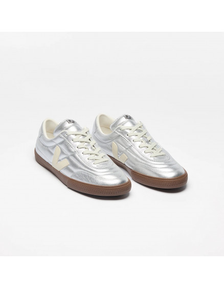 Panenka Leather Silver White  Pierre Bark Sneakers 6