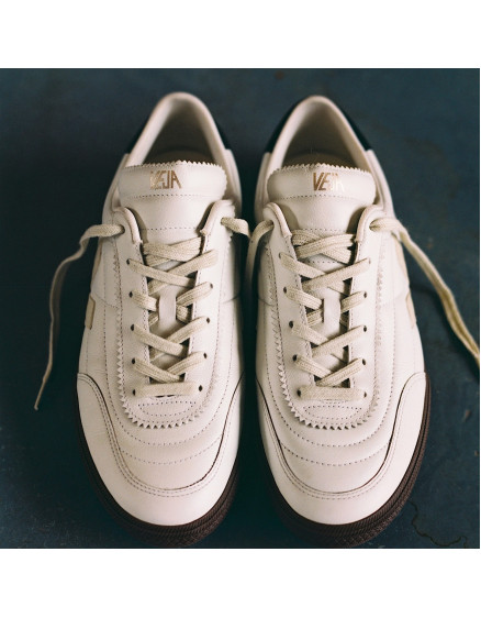 Panenka Leather White Black Bark Sneakers 2