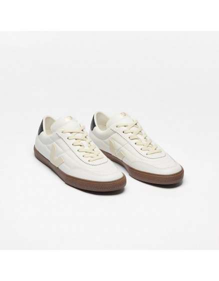Panenka Leather White Black Bark Sneakers 6