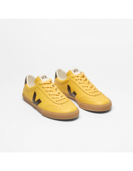 Volley Leather Sunshine Eagle Natural Sneakers 35