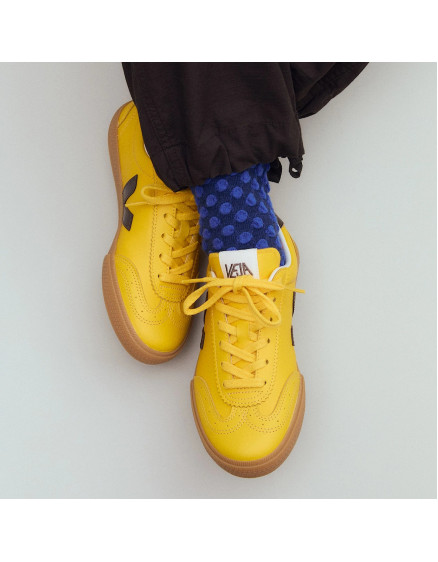 Volley Leather Sunshine Eagle Natural Sneakers 2