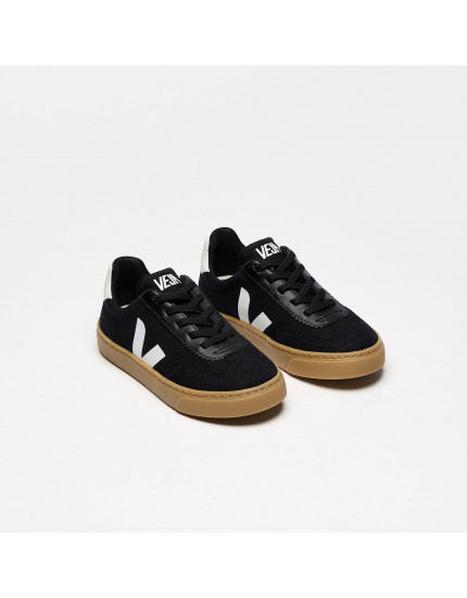 Volley Elastic Laces Canvas Black White Natural 22