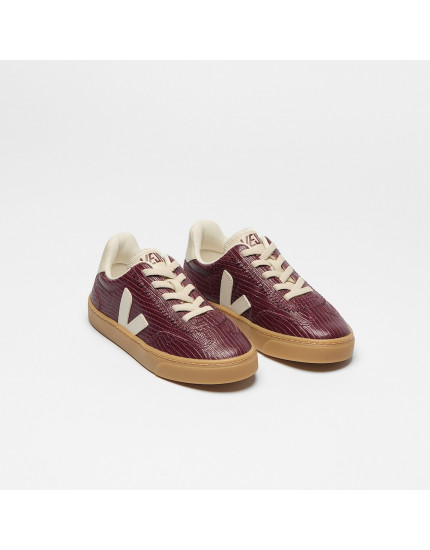 Volley Elastic Laces Leather Amarante Pierre Natural 23