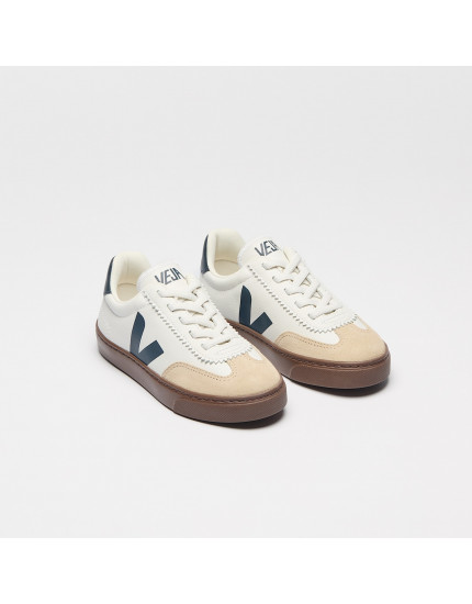 Volley Elastic Laces Leather White Nautico Bark 22