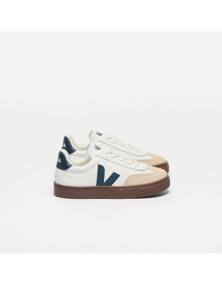 Volley Elastic Laces Leather White Nautico Bark 3