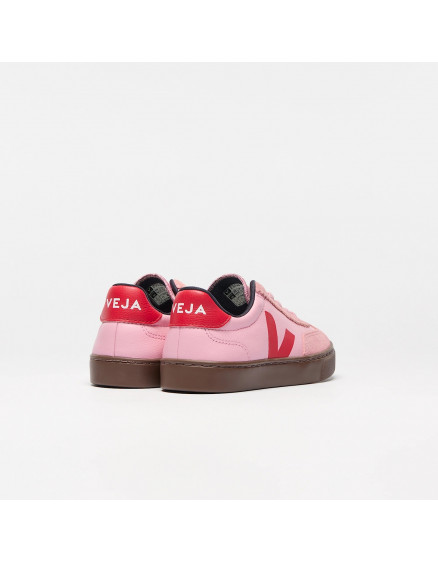Volley Elastic Laces Leather Guimauve Pekin Bark 3