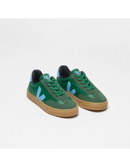 Volley Elastic Laces Leather Golf Aqua Natural 4