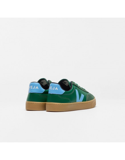 Volley Elastic Laces Leather Golf Aqua Natural 3