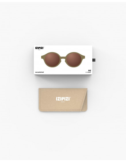 Sunglasses #D Glossy Khaki Baby 0-3 Y 3