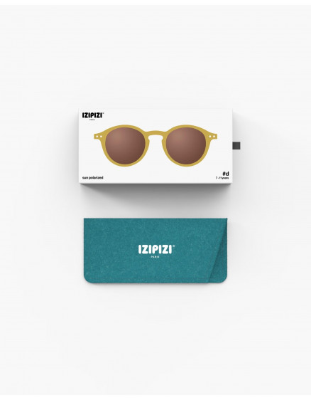 Sunglasses #D Golden Green 7-11 Junior 3
