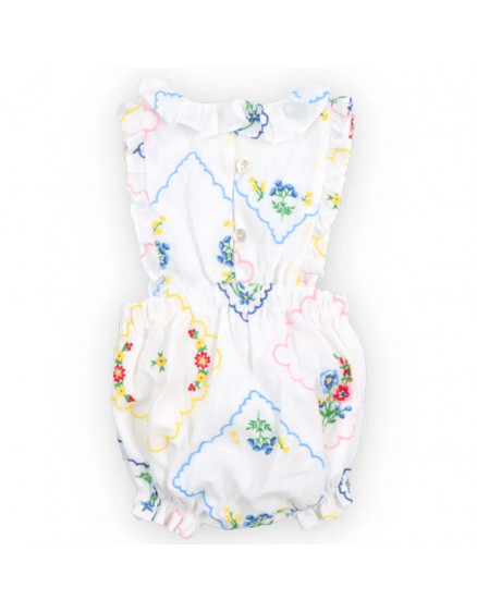 Jacinthe Baby Romper Multicolor Embroidery 6