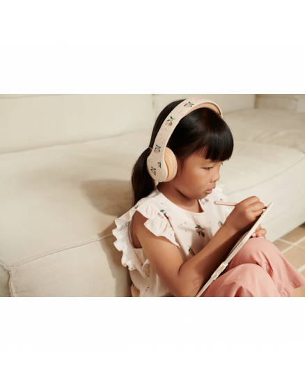 Quinn Wireless Headphones Peach 2