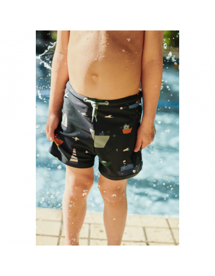 Otto Printed Swim Pants Sailing 2