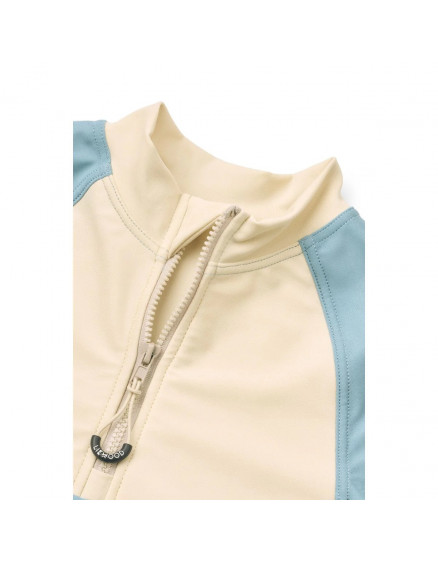 Oluf Swim Tee Beach Blue 4