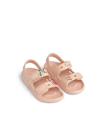 Lilo Sandals with Charms Sorbet Rose