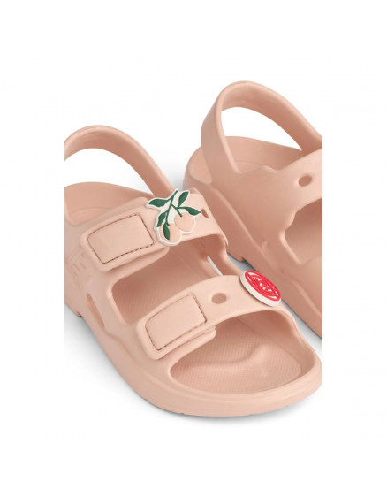 Lilo Sandals with Charms Sorbet Rose 5
