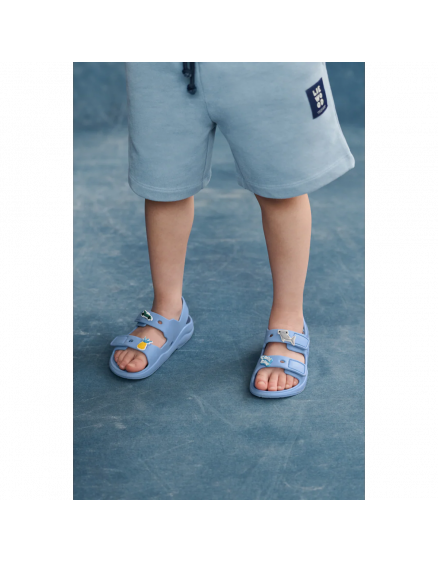 Lilo Sandals with Charms Beach Blue 2