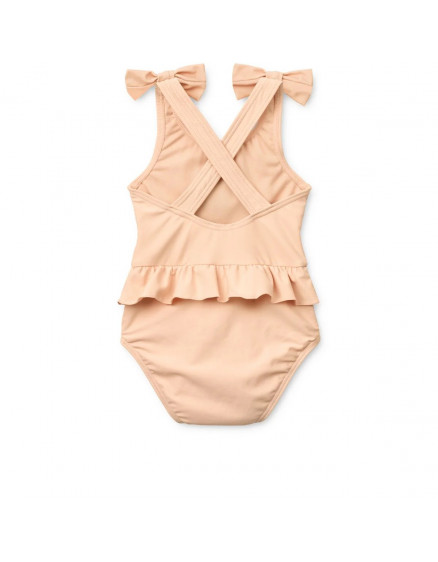 Amara Baby Swimsuit Bow Apple Blossom 2