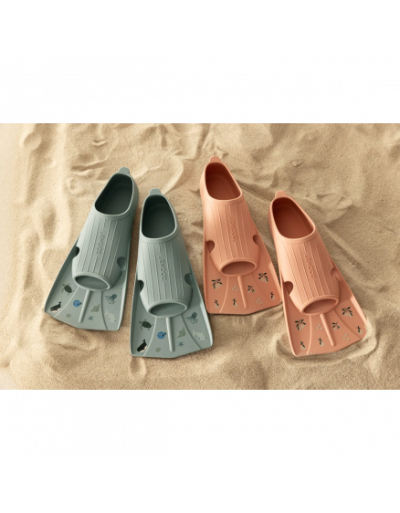 Gustav Printed Swim Fins Sea Peppermint  2